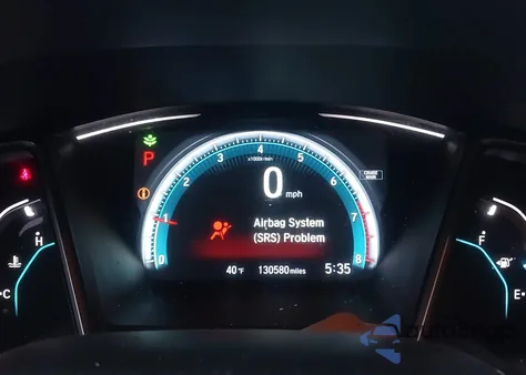 2016 Honda Civic Ex из США, поврежденный, VIN 19XFC2F7XGE217980